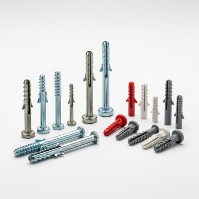 Chemical anchors, sleeve anchors and masonry anchors