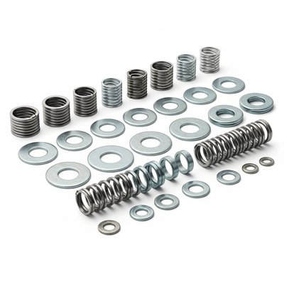 Flat washers, spring washers and sealing washers